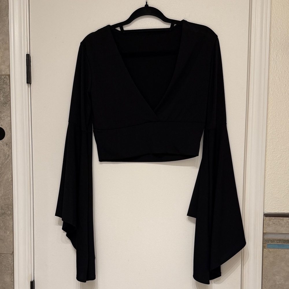 Elegant Black Women's Top